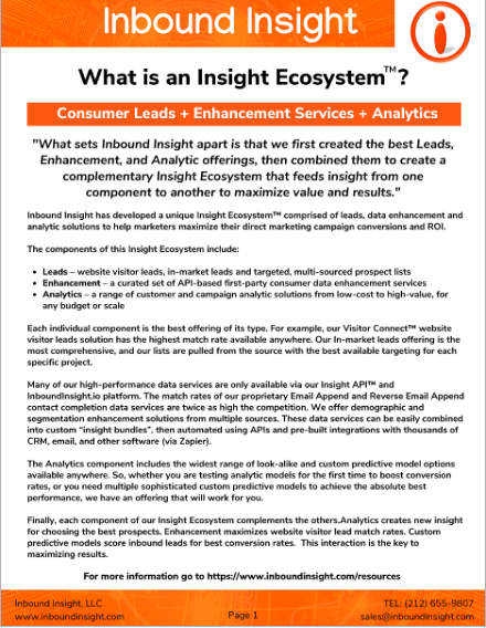 Insight Ecosystem