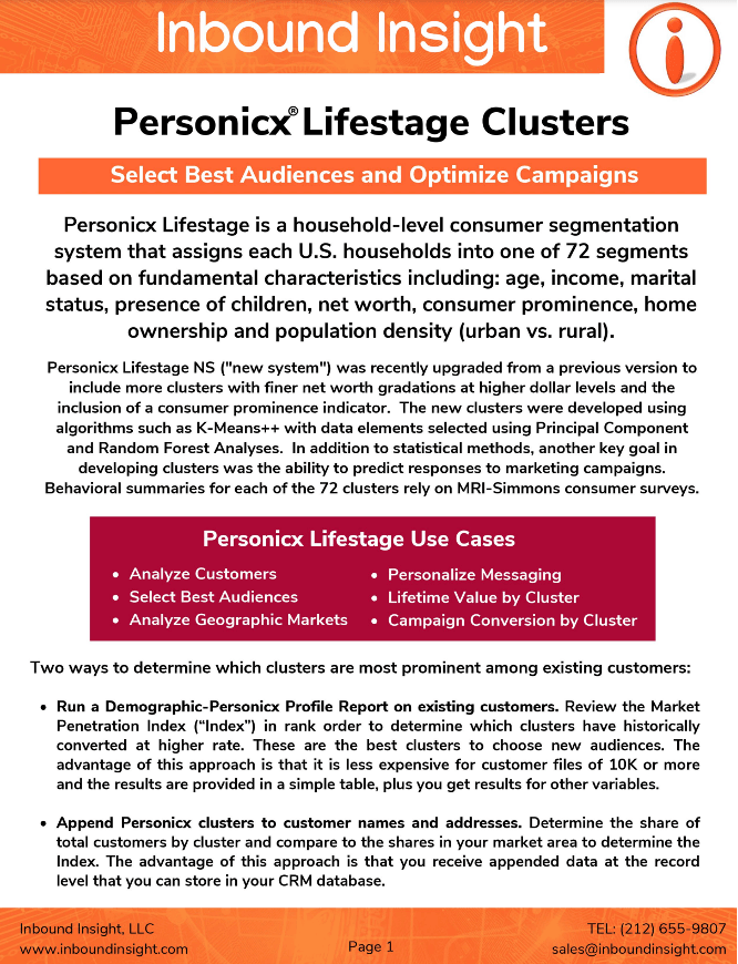Personicx Brochure